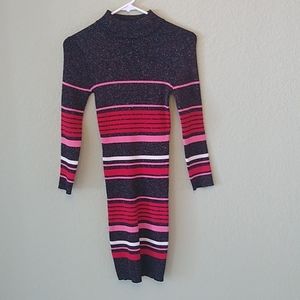 Forever 21 Long Sleeve Ribbed Bodycon Dress